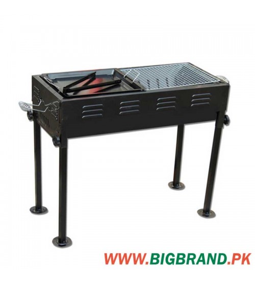 Rectangle BBQ Grill Outdoor Portable Folding Barbecue Grill